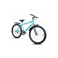 Leader Scout MTB 26T Mountain Bicycle/Bike Without Gear Single Speed for Men - Sea Green, Ideal for 10 + Years, Frame Size: 18 Inches