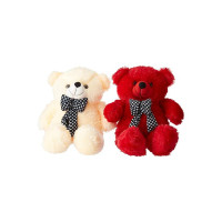 nkl Soft Lovable Teddy Bear red and Butter Combo 2feet (60cm)