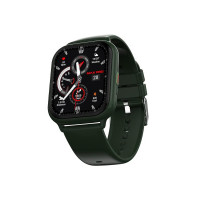 Maxima Max Pro Sky 1.85" HD Smart Watch with Bluetooth Calling, AI Voice Assistant, Add Personalised QR, Always ON Display for 30 Min, HR/SpO2/Stress/Sleep Monitor, 550Nits Brightness (Army Green)