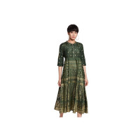 Aurelia Women's Synthetic A-Line Maxi Dress