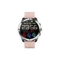 TAGG Kronos II Smartwatch with 1.32" Large Crystal HD Display, 360° Health Suite, Activity Tracker, 24 Sports Modes, Live Watch Faces, Sleep Monitor, IP67 Waterproof (Pink)