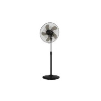 Polycab Optima 400mm Oscillating Pedestal Fan For Home, Office | High Speed & Air Thrust | Aerodynamic Blades with cutting edge design | 100% Copper Winding Motor | 2 Years Warranty【Black】