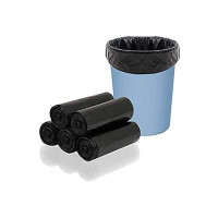 Primelife Black Garbage Bags Medium 90 Pcs | 30 Pcs x Pack of 3 Rolls | 19 x 21 Inch | Dustbin Bags/Trash Bags/Dustbin Covers for Wet and Dry Waste