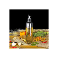 The Earth Store 1000 ML Plastic Oil Dispenser Transparent Cooking Oil Pourer for Kitchen Leakproof Sauce Vinegar Liquid Dispenser