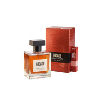 Engage Amber Hues Perfume for Men Long Lasting Smell, Ambery and Warm Fragrance Scent, for Special Occasions, Gift for Men, Free 3ml tester, 100ml