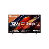 Hisense 126 cm (50 inches) Bezelless Series 4K Ultra HD Smart LED Google TV 50A6K (Gray) | Dolby Vision & Atmos | HSR 120 Mode | Hands Free Voice Control [Apply 1000 Off Coupon + 3500 Off Using HDFC/HSBC/ Credit Card]