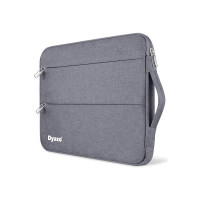 Dyazo 13.3 inch Laptop Bag Sleeve Sleeve Bag Cover for 13 inch Apple Mac Book Air Pro Retina 13 13.3 inch MacBook 13.3 inch and All Other laptops & Notebooks with Front Packet and Handle (Grey)