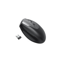 AmazonBasics Ergonomic Mouse, Vertical Mouse 6 Buttons Adjustable Upto 1600 DPI with USB Computer Mouse, 2.4G Optical Wireless Mouse for Laptop/Mac/PC