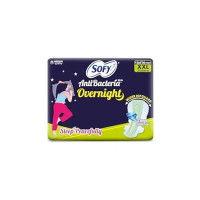 Sofy Anti Bacteria Overnight Extra Long Sanitary Pads, XX-Large, Pack of 20 [Apply 100 coupon ]