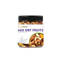 FARMCRAVES Premium Mixed Dry Fruits 1000g - Almonds, Cashew, Apricot, Green & Black Raisins, Kiwi - High in Protein & Dietary Fibre | Rich in Magnesium | Mixed Nuts Healthy Snacks I Reusable Jar