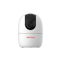 CP PLUS 2MP Full HD Wi-fi CCTV Camera | 360°View PT Camera | Human Detection & Motion Tracking | Cloud Monitoring | 2-Way Talk, Night Vision| SD Card (Up to 256 GB) | Privacy Mode - CP-21