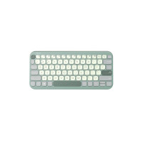 ASUS Marshmallow Kw100 Keyboard, Supports Up to 3 Devices, 1.6Mm Key Travel, Scissor Keys, Compact & Lightweight Keyboard, Bluetooth (Color - Green Tea Latte)