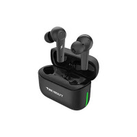 Fireboltt Fire Pods Vega 811 TWS earbuds with captivating RGB lights, Bluetooth 5.3, Gaming Mode, Quad Mic ENC, and voice assistance (Black)