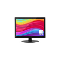 ZEBRONICS Zeb-V16HD LED Monitor with15.4 with Supporting HDMI, has VGA Input, HD 1280 x 800 Pixels, Glossy Panel, Slim Feature and Wall mountable.