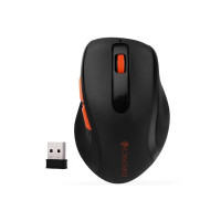ZEBRONICS Curve Wireless Mouse, High Precision with 800/1200/1600 DPI, 6 Buttons, USB Nano Receiver, Power Saving Mode, Comfortable and Versatile