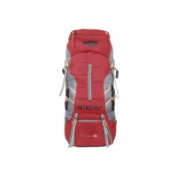 Metronaut Adventure Series Hiking/Camping/Travel Bag with Rain Cover Rucksack - 65 L  (Red)