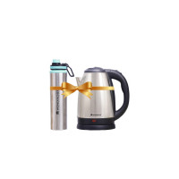 Wonderchef Electric Kettle With Stainless Steel Water Bottle - 1.8 L