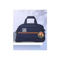 Stony Brook by Nasher Miles 55 L Strolley Duffel Bag - Sunset Polyester Small 52 cm Navy Blue Wheel Duffle Bags|Duffle Trolley - Blue - Regular Capacity
