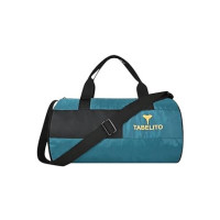 Tabelito Fitgrip Sports Duffle Gym Bag 30 Litre Water-Resistant Adjustable Shoulder Strap Travel Bags for Men & Women (Aqua Blue)