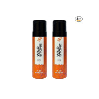 Wild Stone Iron No Gas Deo For Men - 120 Ml, Pack 2, Long lasting perfume Body Spray for Men | Deo Combo Pack