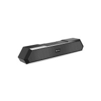 pTron Newly Launched Fusion Evo v4 16W Bluetooth Soundbar Speaker, Dual Drivers, up to 19Hrs Playtime, Soundbar for Phone/TV/Laptop/Tablets, BT5.2/Aux/TF Card/USB Drive Playback & TWS Function (Black)