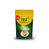 TEZ Tea Premium Assam Black Loose CTC Leaf Tea, 1 KG Pouch - Rich Kadak Chai Patti | Strong & Aromatic Blend with Authentic Assam Tea |Kadak Cha | CTC Black Tea [apply coupon]
