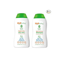 OYO BABY Combo Pack For New Bourn Baby Shampoo & Baby Wash 200 ml each