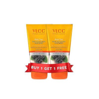VLCC Anti Tan Skin Lightening Face Wash - 150ml X 2 Buy One Get One (300ml) | With Mulberry & Orange Peel Extract | Protect against Harsh Sun Damage, UVA And UVB Rays [coupon]