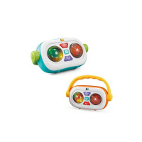 Jack Royal Funny New Born Baby Toddler Plastic Toy Instrument Musical Recorder with Light and Sound