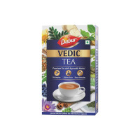 Dabur Vedic Tea - 250g (Black Tea) | Chai Handpicked from Assam, Nilgiri & Darjeeling | Soulful Aroma & Rich Taste | Premium Tea