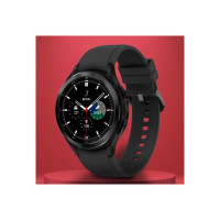 SAMSUNG Watch 4 Classic LTE 46mm Super AMOLED LTE Calling with Body Composition Tracking  (Black Strap, Free Size) [Rs.1000 off using 50 Supercoins  +Rs.985 off with CITI BANK CC ]