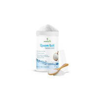 EarthenPot, Epsom Salt granule for Foot Bath Body Relax Muscle Relieves Aches Pain 1kg, 1000 gram