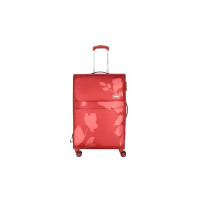 American Tourister AMT Bloom Soft Side Luggage with TSA Lock, Complete Lining, Telescopic Trolly hande and 8 Smooth Gliding Wheels and Wet Pocket and Vanity Pouch