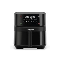 Nutricook 5.7 Litre Air Fryer Black 1700W Uses 85 % less Oil, SmartTemp Technology with 11 one Touch Cooking Programs: Air Fry, Bake, Roast, Reheat, Dehydrate and more