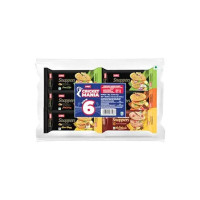 Unibic Snappers Cricket Mania I Assorted Pack I Thin Potato Biscuits I Flavoured Crisps I Pack of 6 (Cream & Onion, Indie Spice, Achari Mango, Ragi Mast Masala) I 450 gm