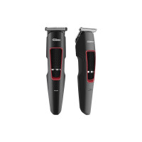 Kubra KB-2048 Professional Hair Trimmer For Men/Beard Trimmer For Men, Black | Precision T Blade With 5 Trimming Range | 50 Minutes Runtime | Body Grommer/Trimmer Men With USB Charging & Indicator