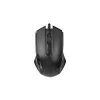 Ant Value OM100 Wired Optical Mouse, 1200 DPI 3 Button Corded Computer Mouse,Gaming Mouse Office Home Optical Ergonomic Mouse Plug in Mouse Compatible with MacBook PC Laptop - Black