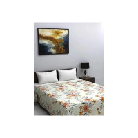 Rubix Home Marbella 400 GSM Rust Soft Warm Rich Cotton Reversible Ultrasonic Double Comforter | Size 235 X 230 Cms (Approx. 7.7 X 7.5 Ft) (Double)