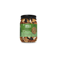 Open Secret Premium Daily Dry Fruit Mix | 6 in 1 Mixture | Mixed Nuts with Dry Fruits | Cashews | Almonds | Pista | Walnut | Green & Black Raisins | Healthy Snacks | Reusable Jar (1000g)