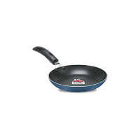 Crystal Induction Base Non-Stick Aluminium Taper Fry Pan, 280 mm, Multicolour