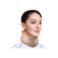 Dr Trust USA 3 Layered Cervical Foam Collar Soft Adjustable Neck Brace for Neck, Spine Support and Pain Relief (M)- 335