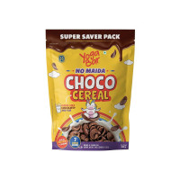 Yogabar Multigrain Chocos Cereal for Breakfast, Zero Maida, Delicious Chocolate Chocos for Kids & Adults, Protein Food, 0 Preservatives, 0 Chemicals, Contains Jowar, Bajra, Ragi, Quinoa & Oats, 850g