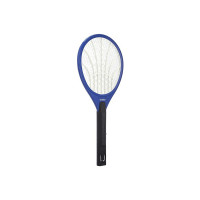 Amazon Brand - Solimo Anti-Mosquito Racquet, Insect Killer Bat with Rechargeable 250 mAh Battery (Blue)