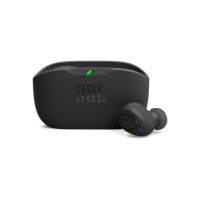 JBL Wave Buds TWS, 32Hr Playtime, IP54, Smart Ambient & TalkThru Mode, JBL App, Bluetooth Headset  (Black, In the Ear)