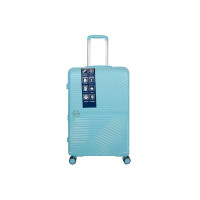 F Gear STV PP02 Turtle Blue 24" Expandable Check-in Suitcase (4342)