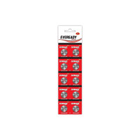 Eveready Ultima Alkaline Coin Battery 1.5V | LR44 | Lightweight & Heavy on Power | with Child Proof Packaging | Best Suited for Wearables, Calculators, Microphone, Toys & Medical Devices | Pack of 10