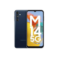 Samsung Galaxy M14 5G (Berry Blue,4GB,128GB)|50MP Triple Cam|Segment's Only 6000 mAh 5G SP|5nm Processor|2 Gen. OS Upgrade & 4 Year Security Update|12GB RAM with RAM Plus|Android 13|Without Charger