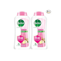 Dettol Body Wash and Shower Gel for Women and Men, Nourish (Pack of 2-250ml each) | Soap -Free Bodywash | 8h Moisturization
