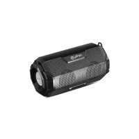 pTron Newly Launched Fusion Rock 16W Portable Bluetooth 5.0 Speaker with Dual Drivers, 6Hrs Playtime, Speaker for Phone/Laptop/Tablets/Projectors, Aux/TF Card/USB Drive Playback & TWS Function (Black)