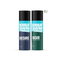 BOMBAY SHAVING COMPANY Desire & Noir 150ml x 2 Combo | Deodorant Spray - For Men (300 ml, Pack of 2)